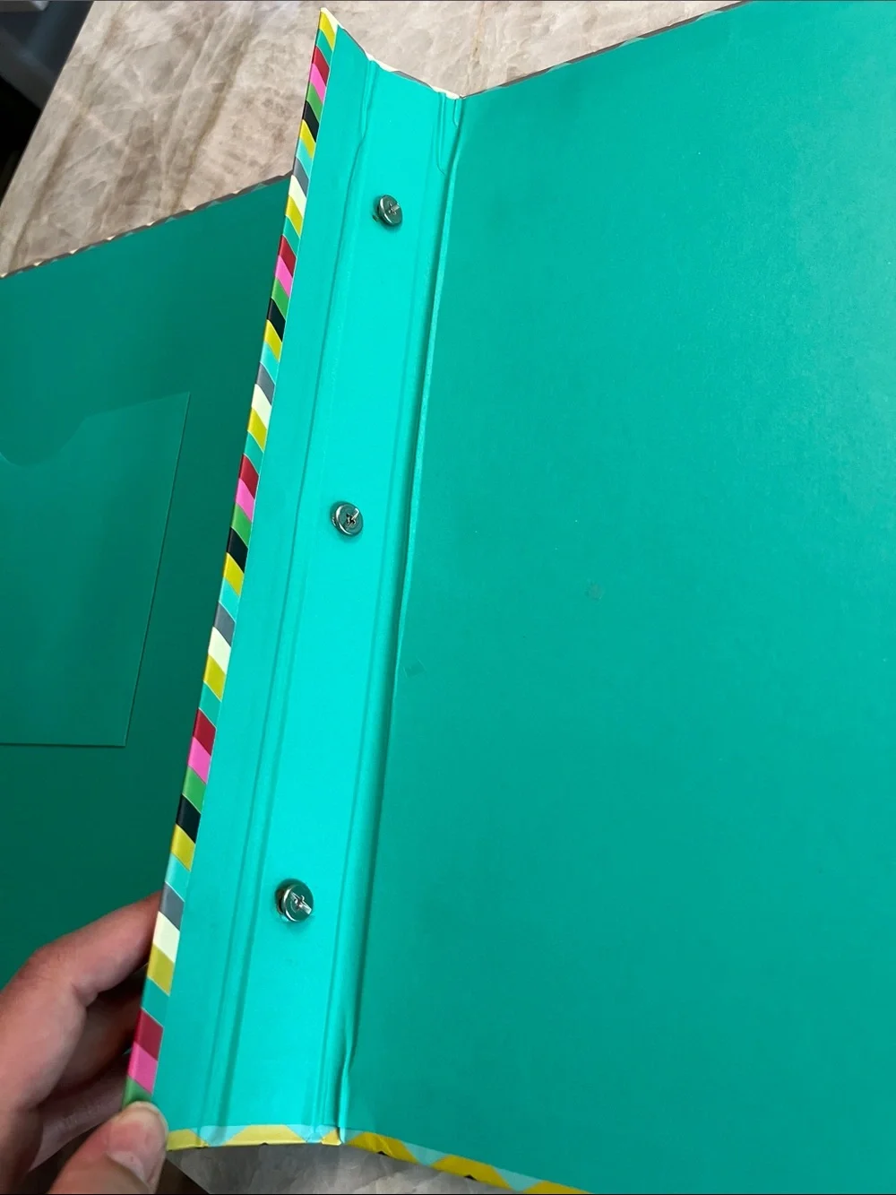 Chevron Pattern Photo album scrapbook book